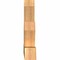 Ekena Millwork Saratoga Timber Gable Bracket, Western Red Cedar, 48"W x 30"H x 5 1/2"D x 5 1/2"F, 15/12 Pitch GBW048X30X0606SAR00SWR - alternate 5